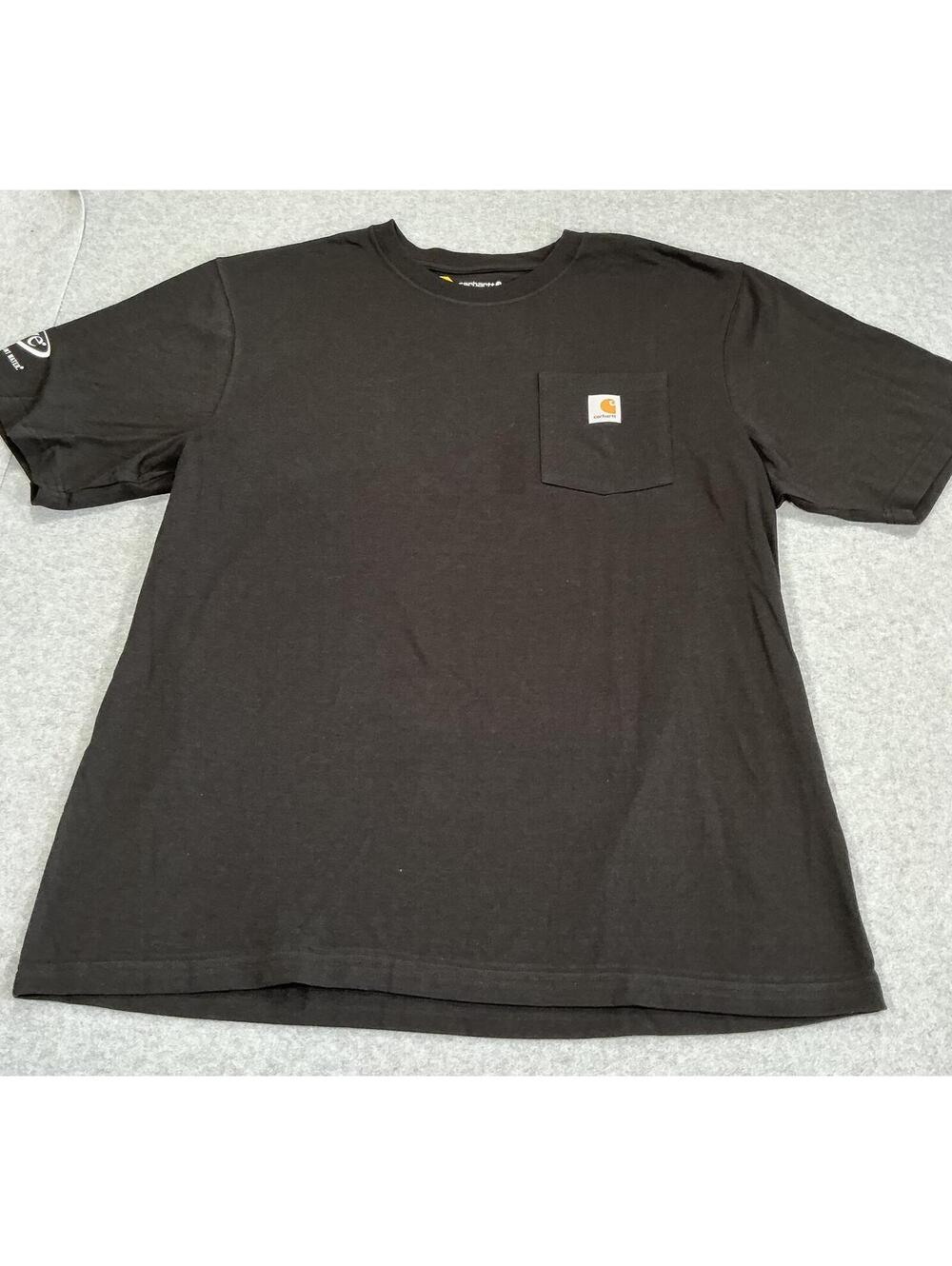 Carhartt Loose Fit Heavyweight Short Sleeve‎ Pocket T-Shirt XL Black